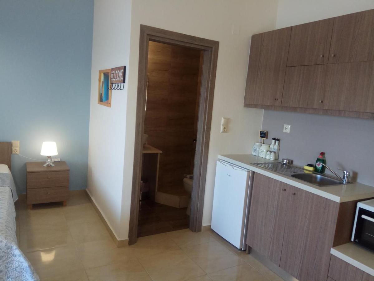 Zea Waves Apartments Kasztrí Kültér fotó