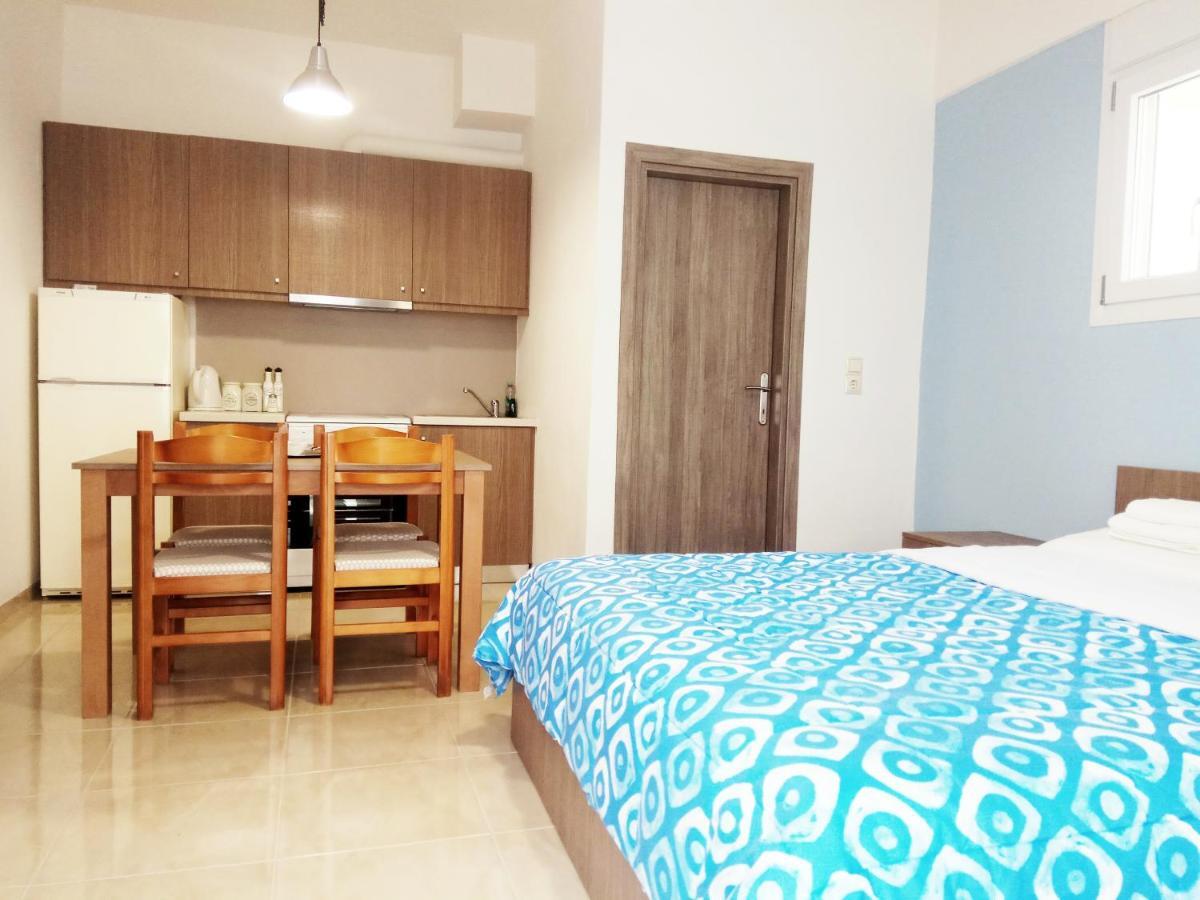 Zea Waves Apartments Kasztrí Kültér fotó